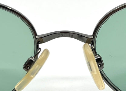 Vintage Yves Saint Laurent 4163 Sunglasses w|New Solid Green Custom Tinted Lenses-Unworn