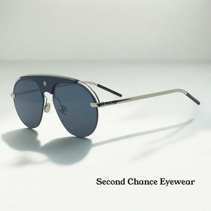 Dior Csa2K Dio(R)Evolution Sunglasses Black|Nickel Grey-Full Kit-New|Unworn