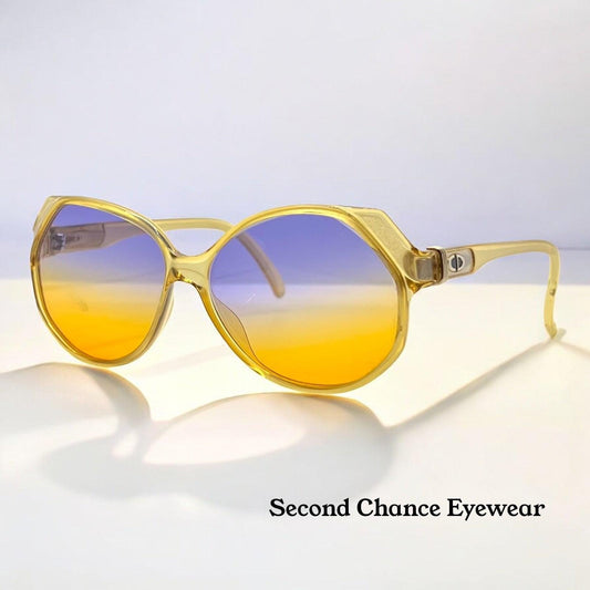 Christian Dior 2255 20 – Vintage Sunglasses W|New, Custom Gradient Lenses-Germany