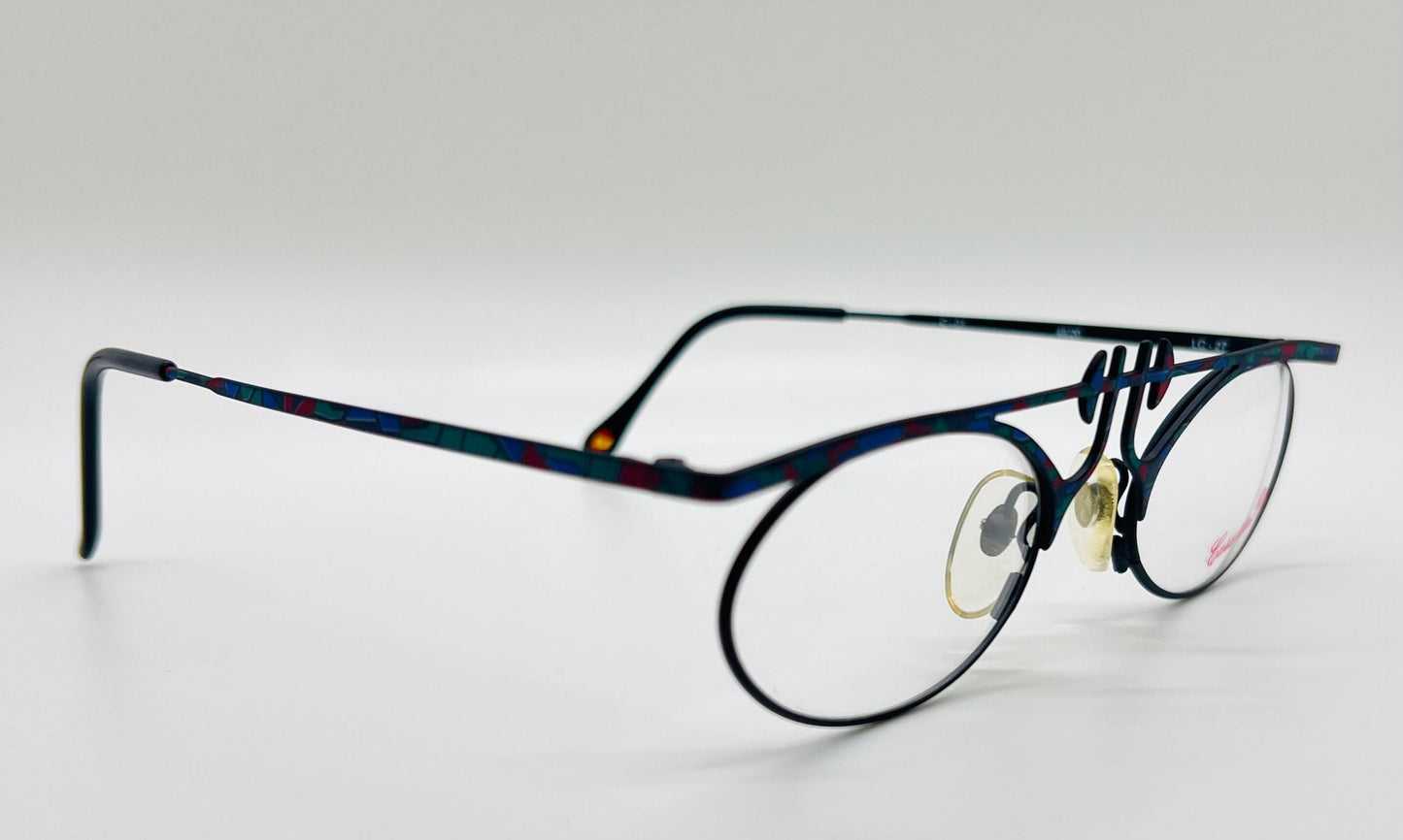 Vintage Casanova Lc-27 C.1 - New|Old Stock Eyeglasses Frame - Made In Italy