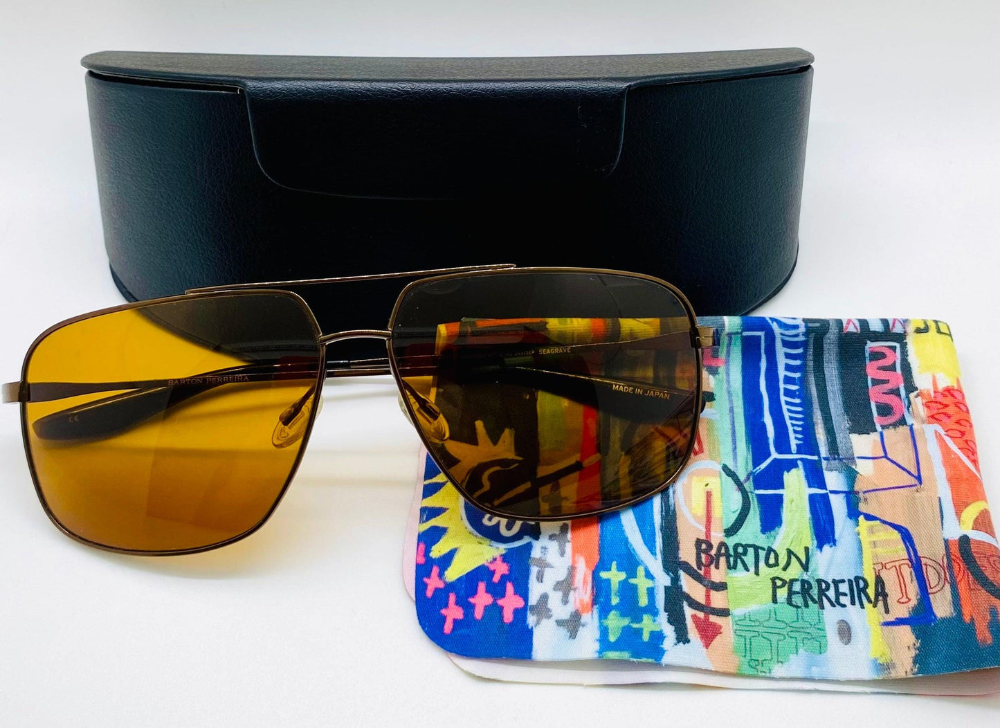 Barton Perreira Seagrave Polarized Jav|Sep Sunglasses-Brand New