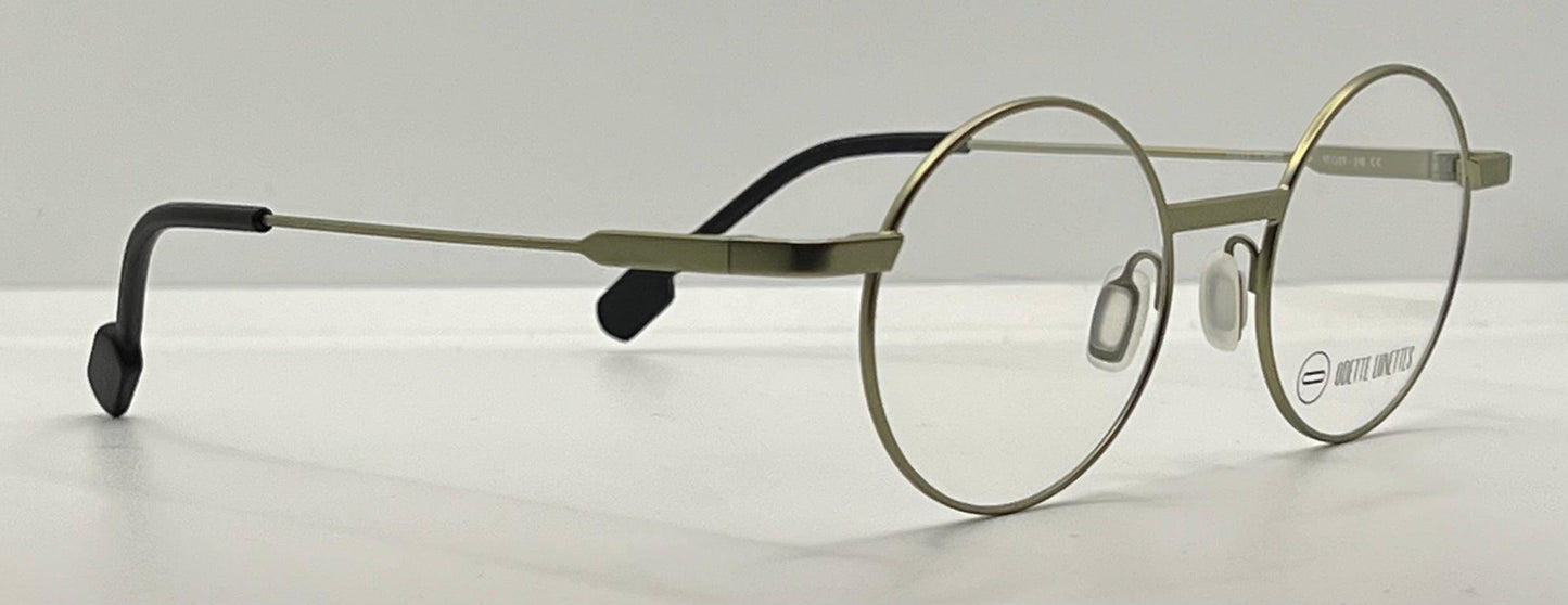 Odette Lunettes Fisher Round Eyeglasses 47mm – New Unworn – Antwerp Belgium