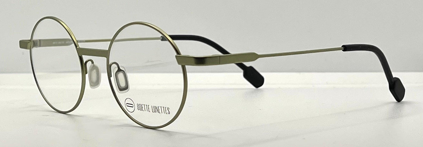 Odette Lunettes Fisher Round Eyeglasses 47mm – New Unworn – Antwerp Belgium