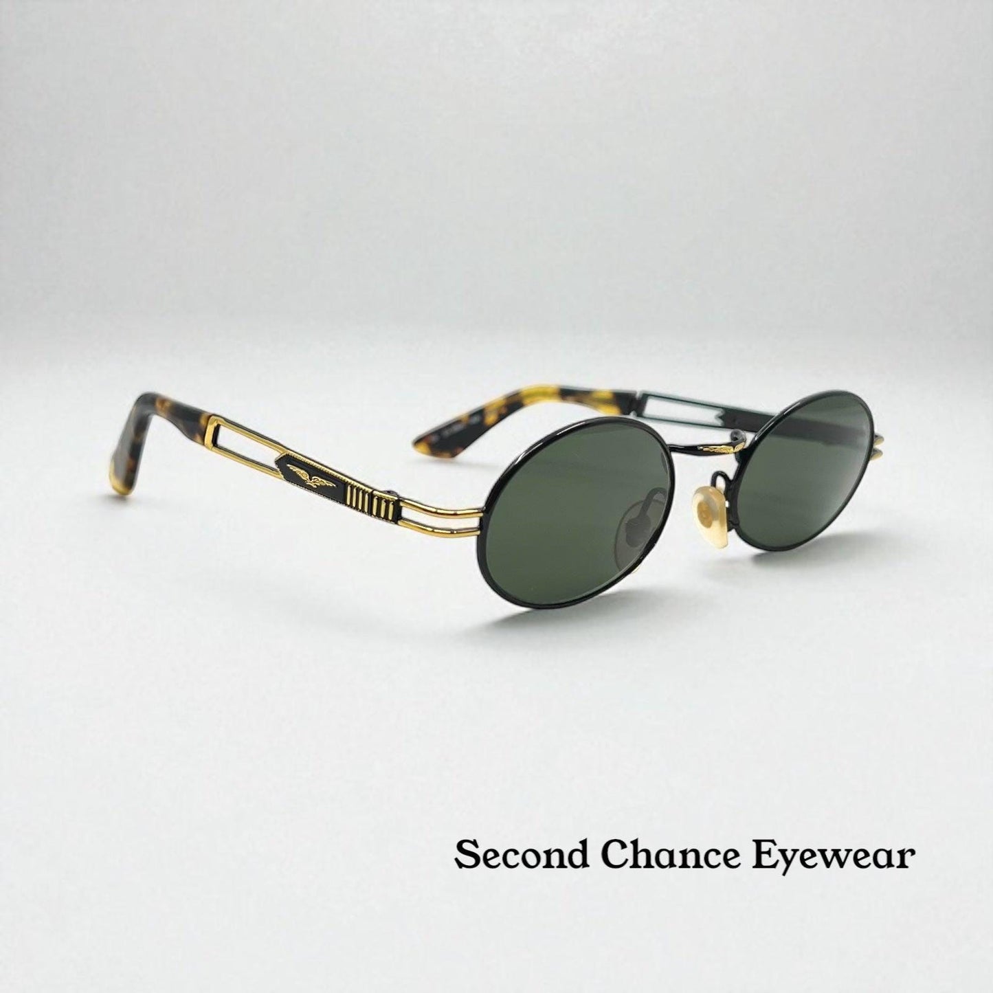 Daytona By Safilo Da.899|S Hu6 Tortoise Oval Sunglasses-Vintage Deadstock Italy