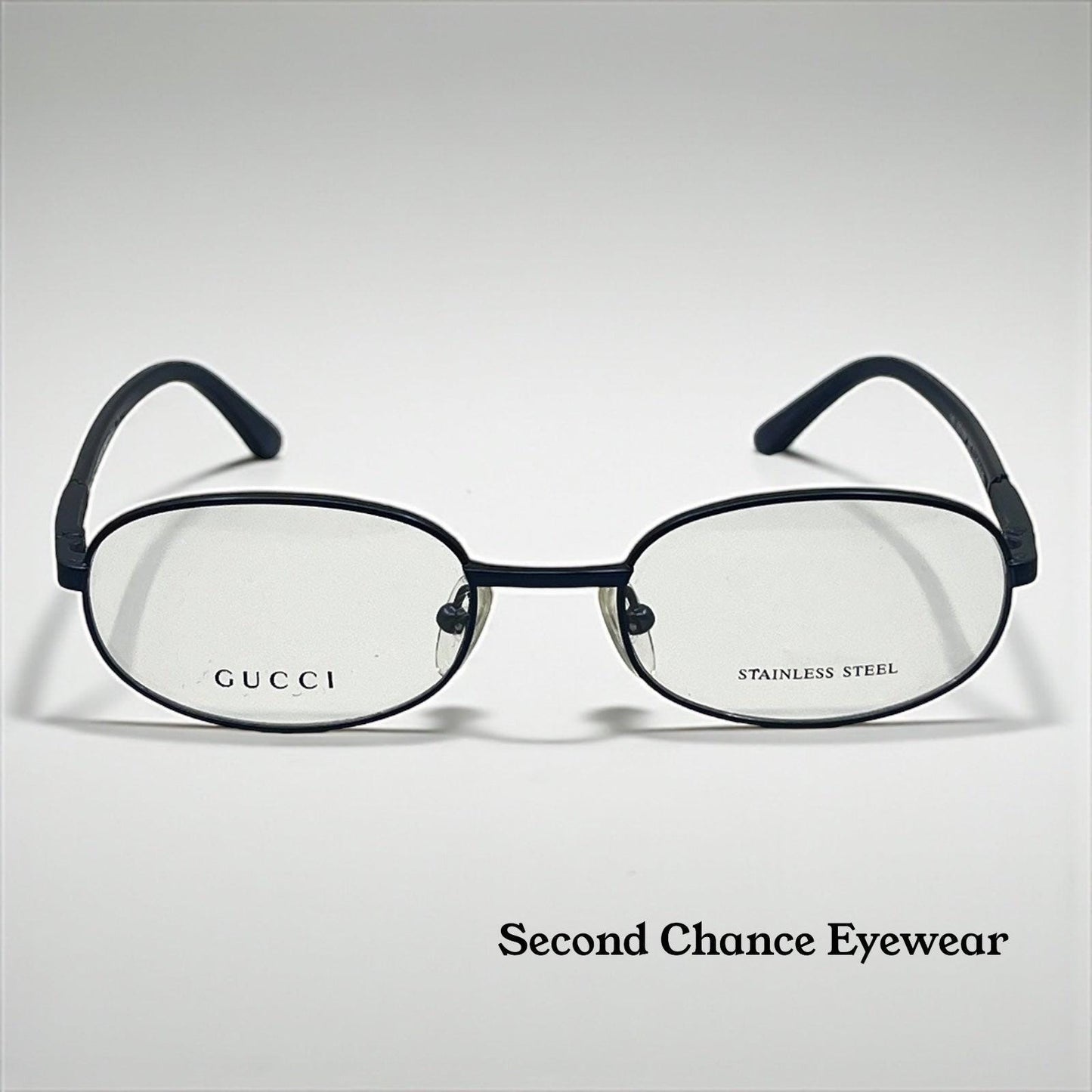 Gucci Gg1374 6Xg Vintage Oval Optical Frame – Deadstock Made In Italy – Size 51-19-140