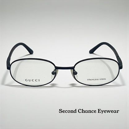 Gucci Gg1374 6Xg Vintage Oval Optical Frame – Deadstock Made In Italy – Size 51-19-140