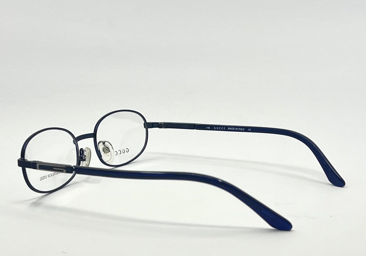 Gucci Gg1374 6Xg Vintage Oval Optical Frame – Deadstock Made In Italy – Size 51-19-140