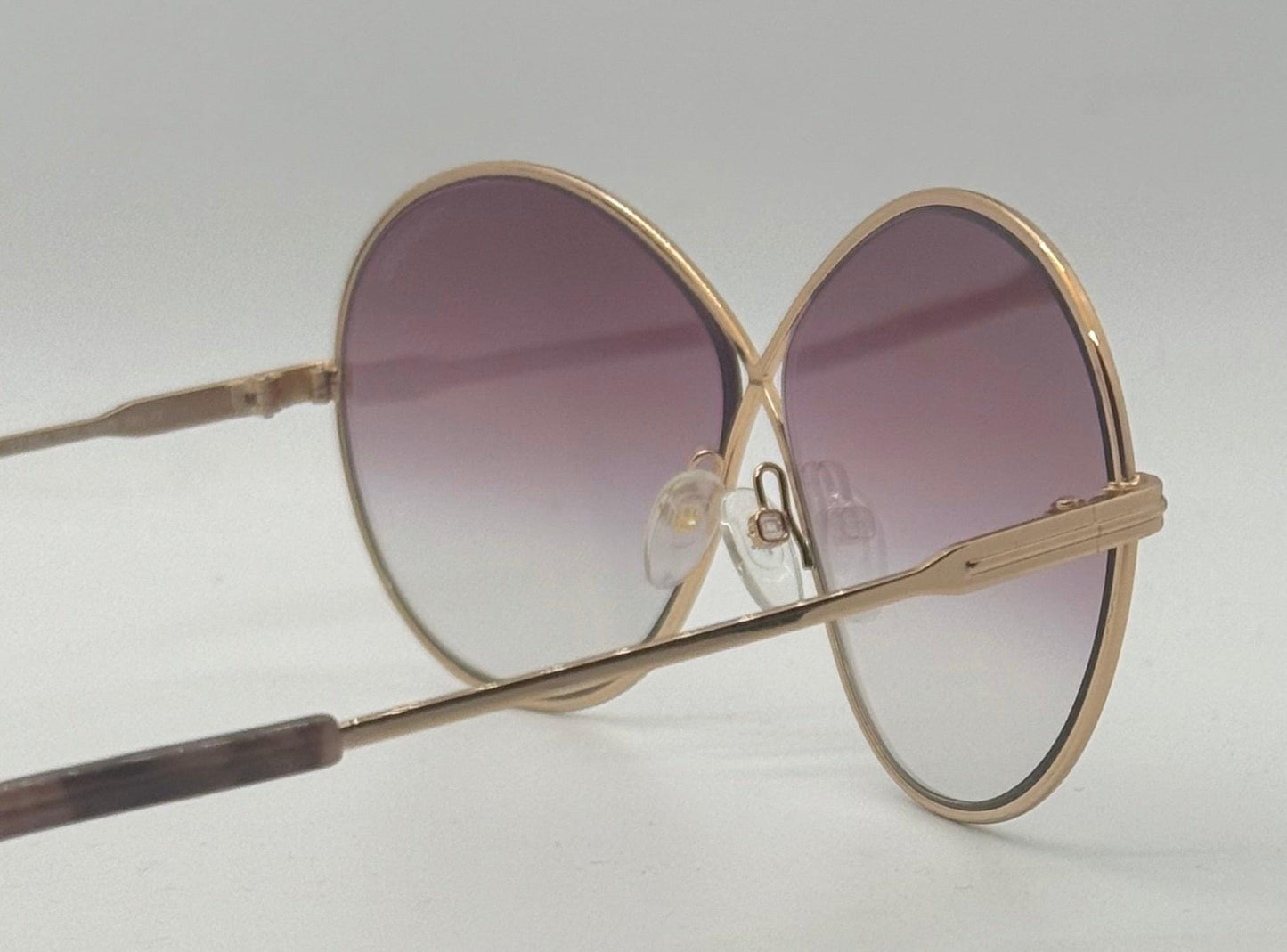 Tom Ford Raina-02 Tf564 28Z Oversized Mirrored Sunglasses-Discontinued, Made In Italy