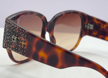 Emmanuelle Khanh 9280 Studded Vintage Sunglasses-New, Custom Gradient Lenses
