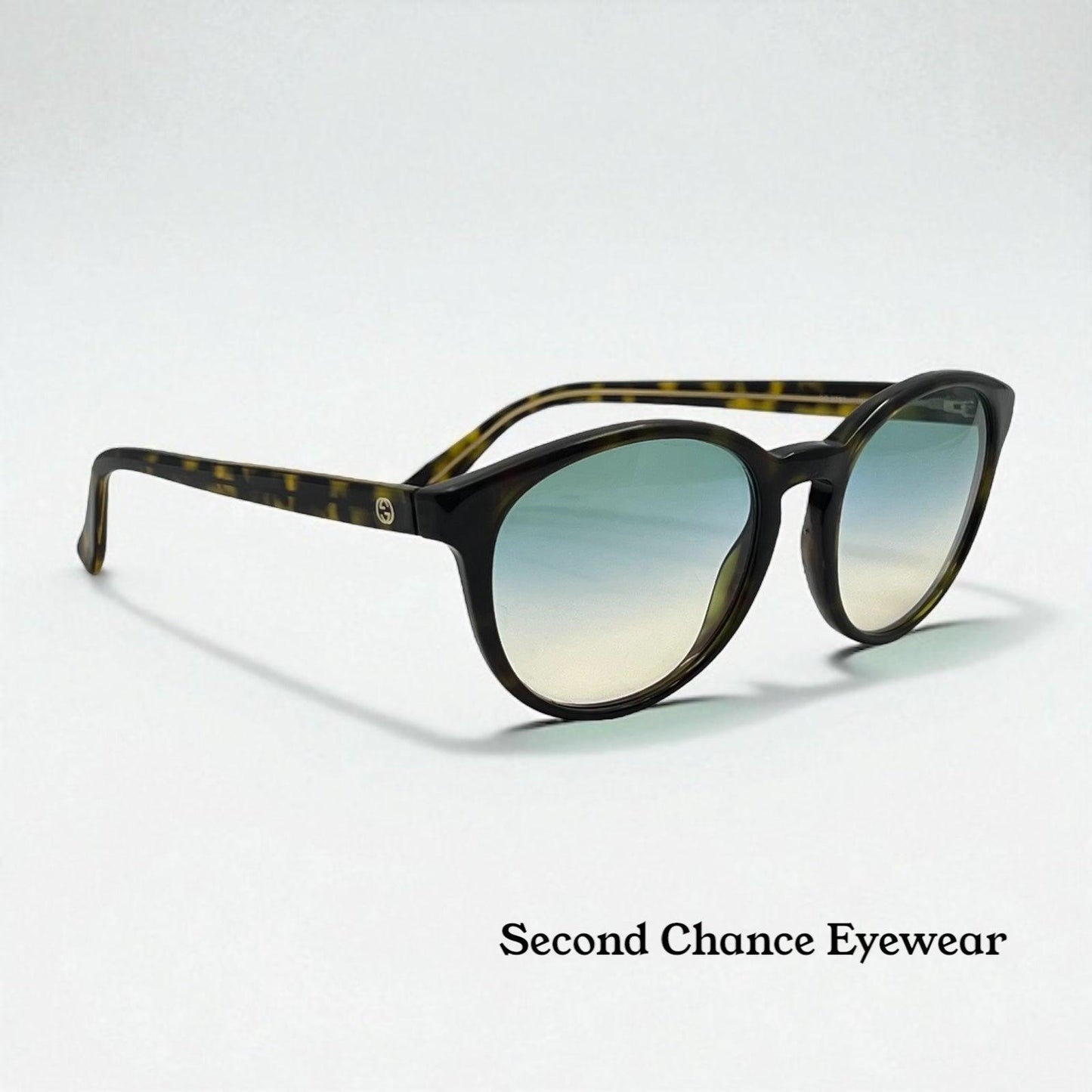 Gucci Gg3753|Kgl Sunglasses W|New Aqua Gradient Tinted Custom Lenses-Nos|Unworn