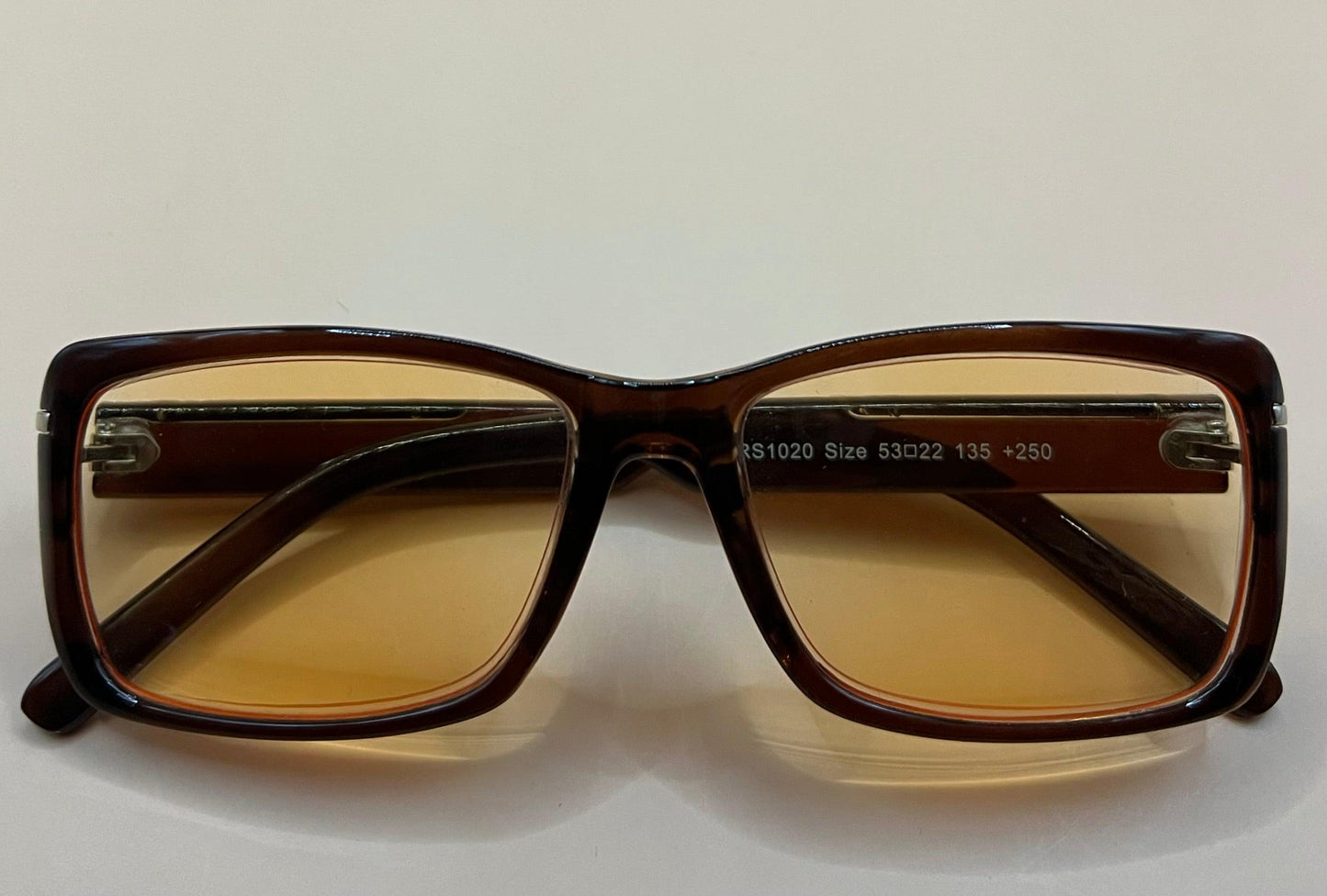 Abbot Optical Amber|Blue Light Blocking Gaming & Computer Glasses Magnification +1.0 - 3.0