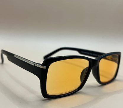 Abbot Optical Amber|Blue Light Blocking Gaming & Computer Glasses Magnification +1.0 - 3.0