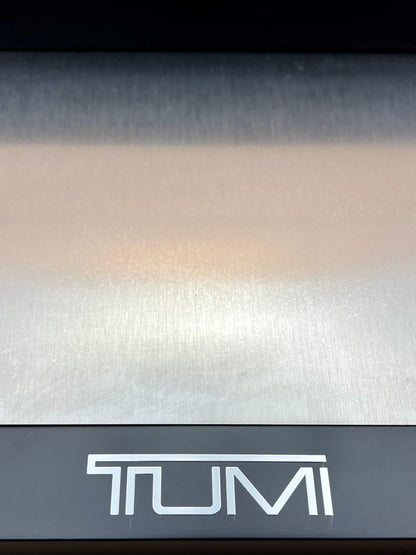 Tumi Multi-Use Retail Display Case: Brand  New. Color Black & Gun Metal Silver