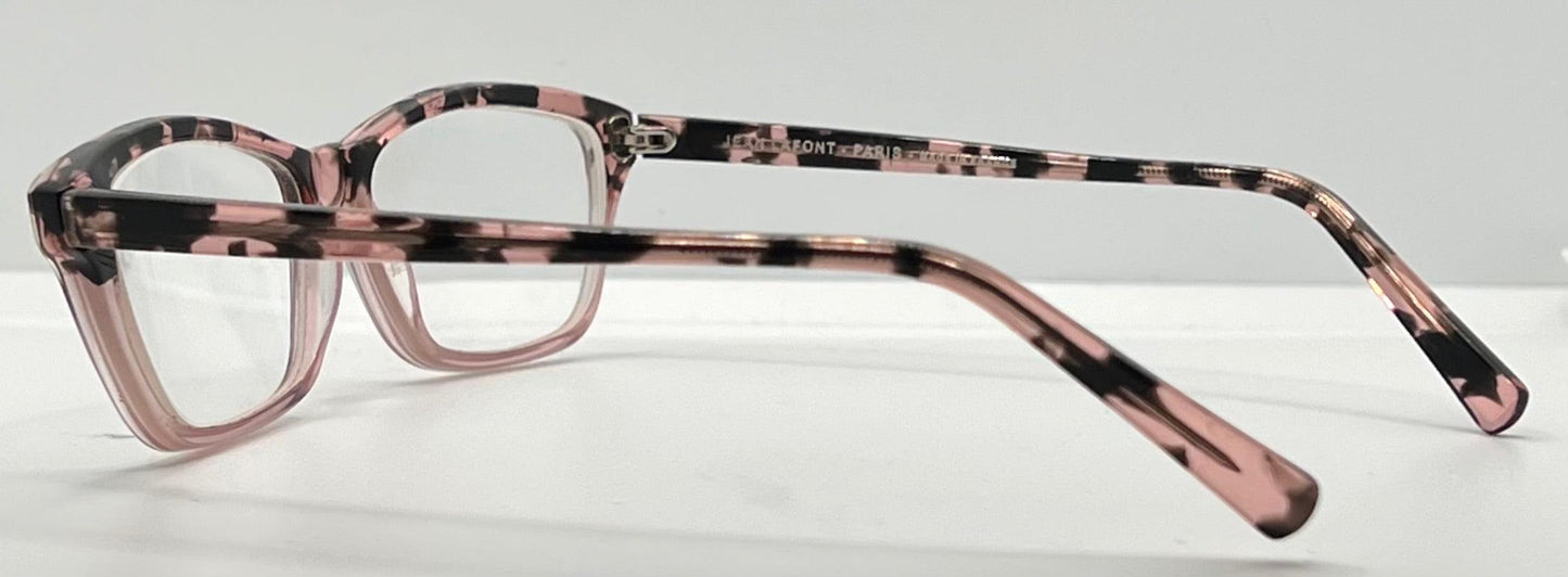 Jean Lafont Paris Oceane 743 Pink Havana Eyeglasses – Made In France – 51-15-136 – Brand New