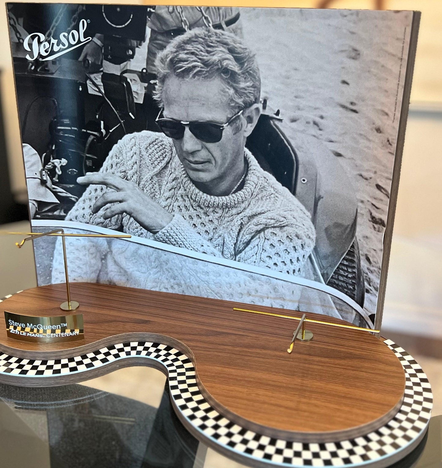 Steve Mcqueen Prada-24 Lemans Centenary Retail Counter Display-No Damage-Very Rare