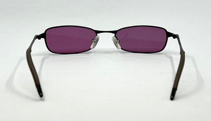 Oakley Straightline 2.0 11-729 Y2k Sunglasses w|New Purple Tinted Custom Lenses