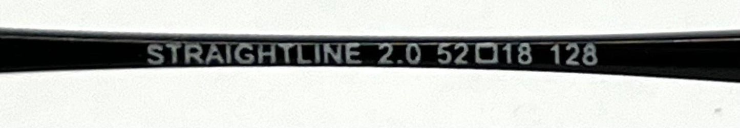 Oakley Straightline 2.0 11-729 Y2k Sunglasses w|New Purple Tinted Custom Lenses