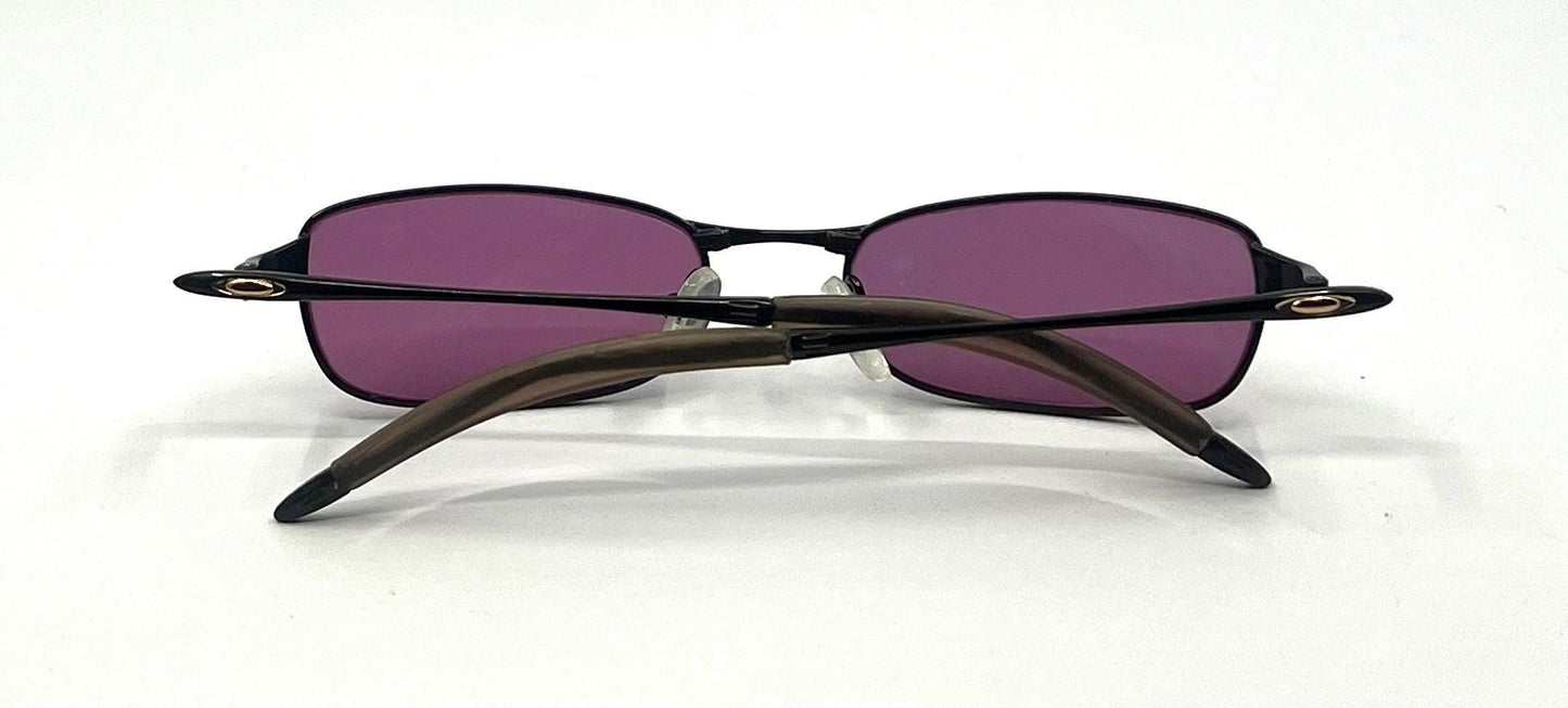 Oakley Straightline 2.0 11-729 Y2k Sunglasses w|New Purple Tinted Custom Lenses