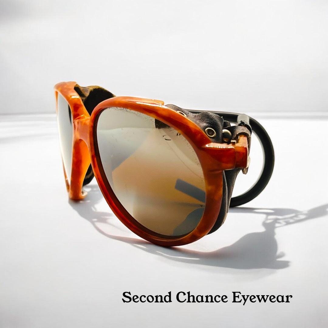 Vintage Suncloud Glacier Sc-5 Sunglasses – Original Side Shields & Original Mirrored Glass Lenses