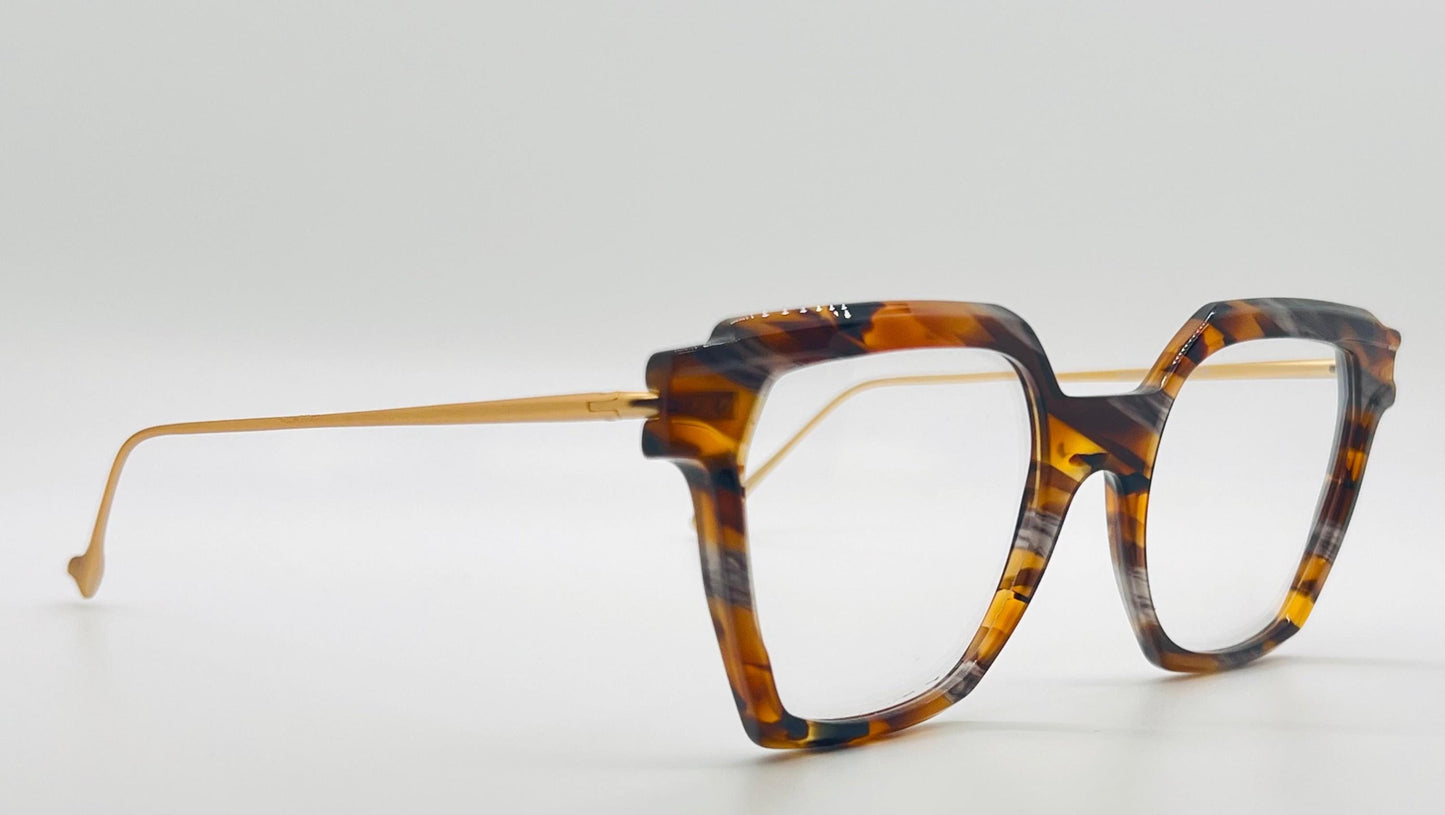 Plm Plein Les Mirettes Eyeglass Frame Mod. Hybride (Hyb) Xvi 425 Brand New With Case