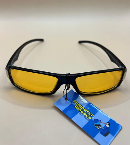 Abbot Optical | Brand New Amber|Blue Light Blocking Gaming & Computer Glasses
