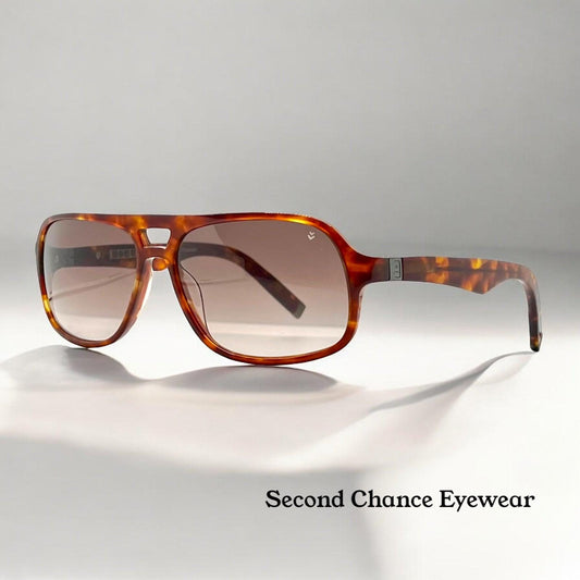 John Varvatos V770 Tortoise Sunglasses – 62mm–Unworn-Full Kit-Discontinued Model