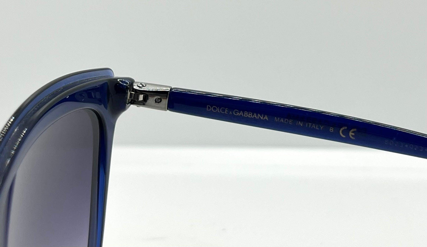 Dolce & Gabbana Dg3313 3094 W|Custom Grey Gradient Lenses-Unworn