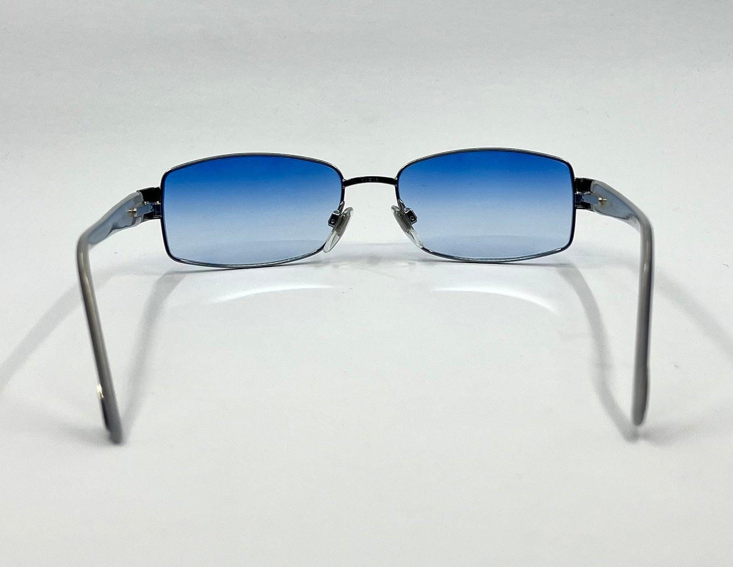 Bvlgari 276-B 213 Vintage Y2K Jewled Sunglasses W|New Blue Gradient Custom Tints Lenses