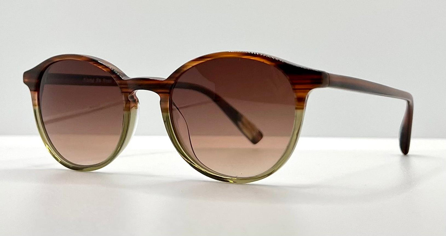 Kung Fu Eyes By Eve D – Model Scott 1060 – Handmade In Germany W|New, Custom Brown Gradient Lenses