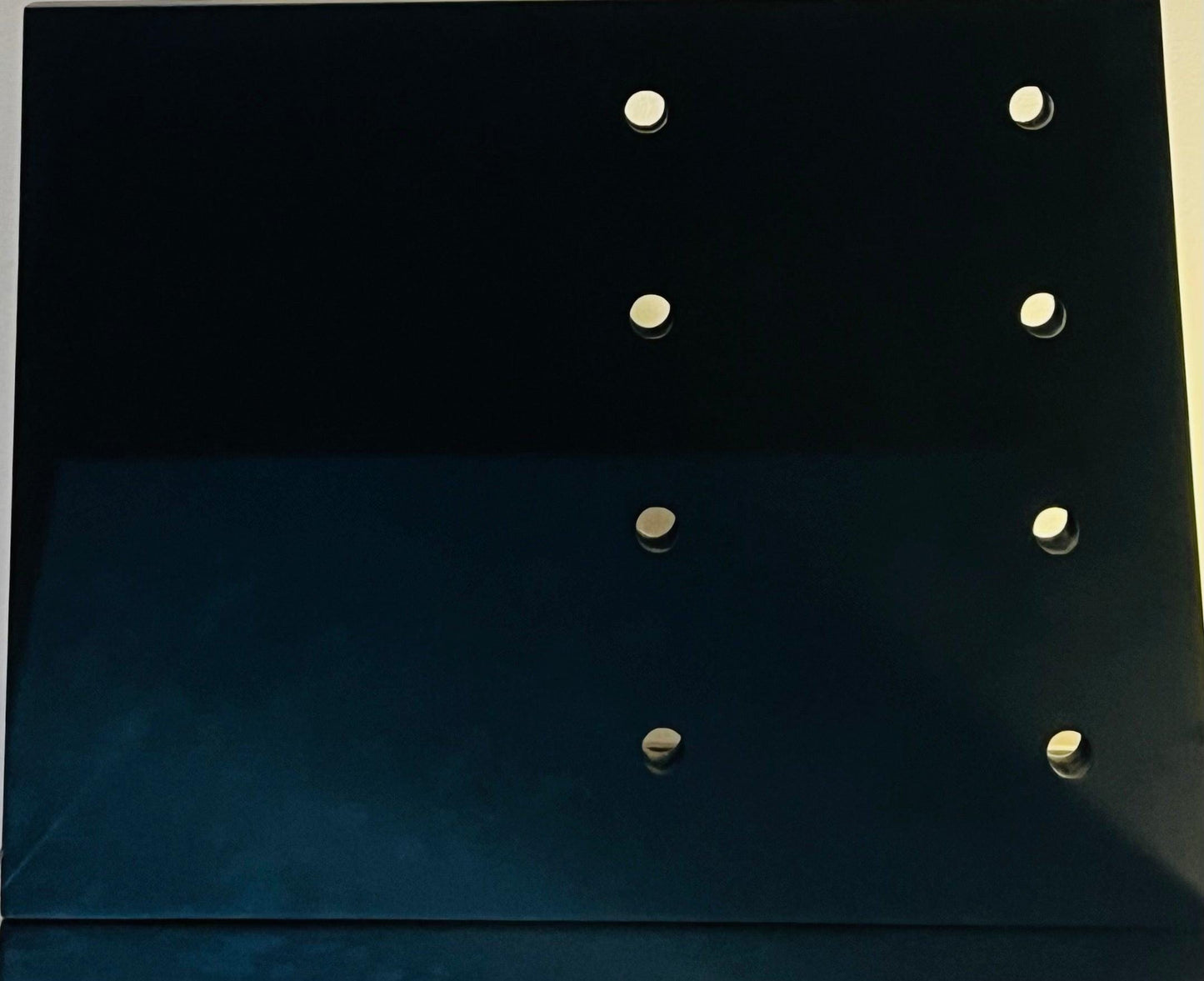 Tumi Counter Top Display. Brand New 4 Unit Display & 4 Unit Side Storage. New