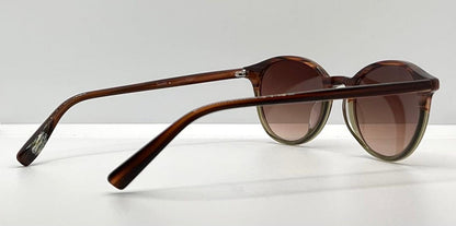 Kung Fu Eyes By Eve D – Model Scott 1060 – Handmade In Germany W|New, Custom Brown Gradient Lenses