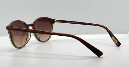 Kung Fu Eyes By Eve D – Model Scott 1060 – Handmade In Germany W|New, Custom Brown Gradient Lenses