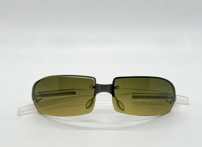 Prada Spr 72A Vintage Shield Sunglasses-Gradient Lenses-Y2K-Italy-Deadstock|New