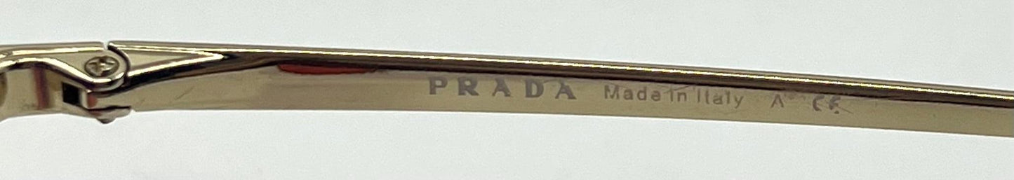 Prada Spr 60X Sunglasses W|New Gradient Tinted Custom Lenses-Italy-59Mm