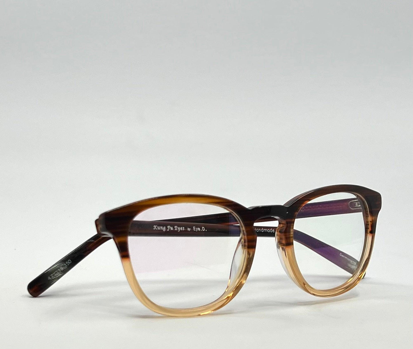 Kung Fu Eyes by Eye.D Handmade Optical Frames-Pit 1063-New|Unworn – Customizable