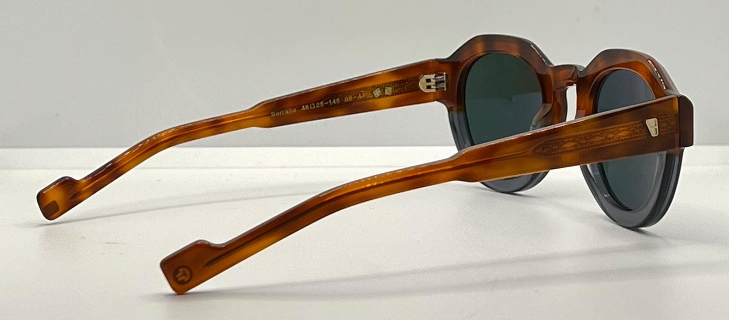 Entourage of 7 Serrano 48-25-145 Tortoise|Smoke Grey — New Unworn Full Kit