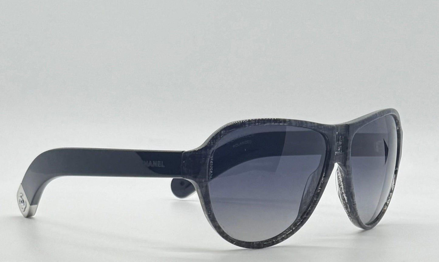 Chanel 5233 Polarized Sunglasses-Iconic Aviator Elegance In Col. 1208|T3 – Full Kit