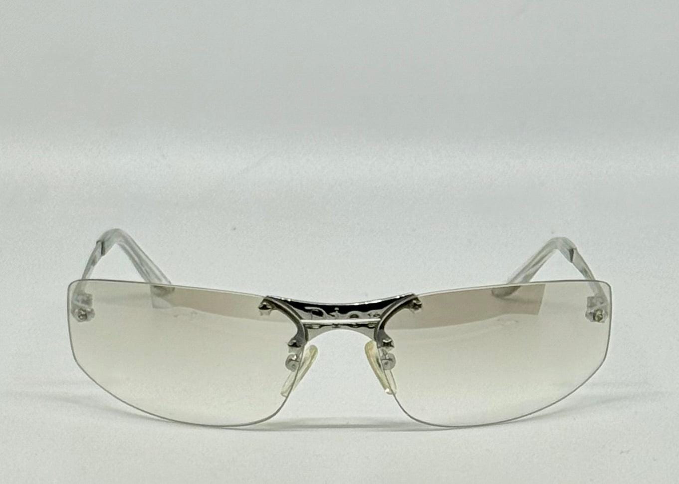 Christian Dior Pop 12|N1M Shield Sunglasses – Deadstock Y2K Vintage – Full Kit